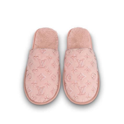 ciabatte louis vuitton rosa